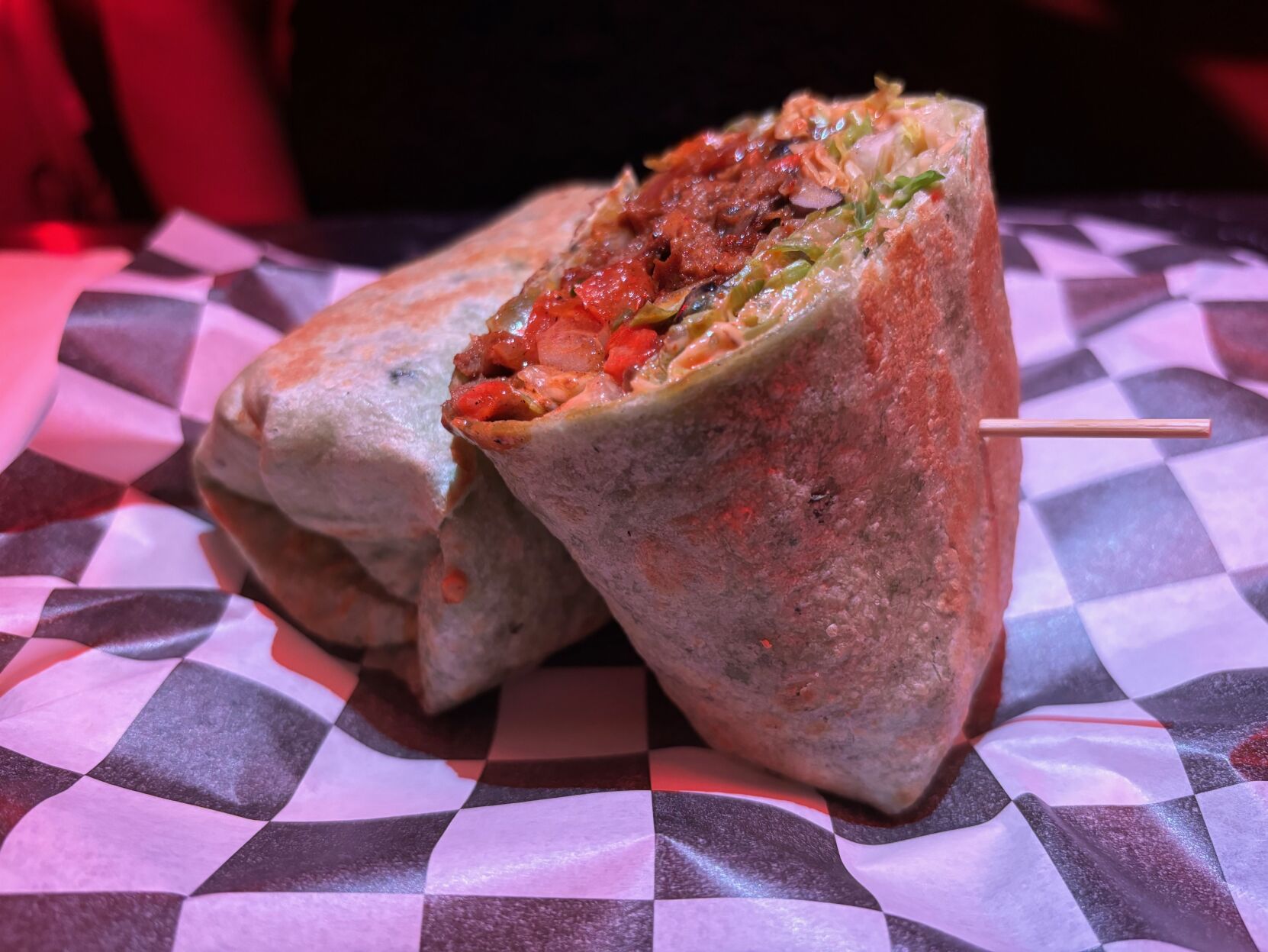 'Car-no' burrito